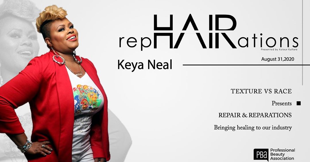 Keya Neal Launches Rephairations Initiative To Provide Free Beauty Education To Black Hairstylists Sadiaa Black Beauty Guide