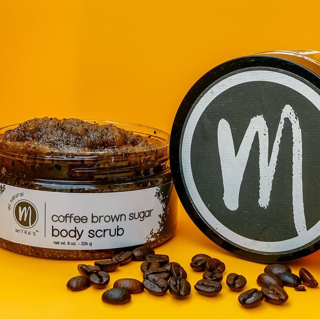 Mitras Coffee Brown Sugar Body Scrub Sadiaa Blac