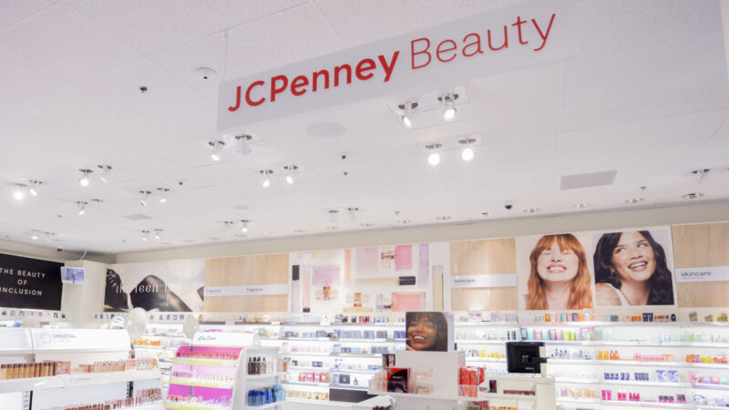 JCPenney Beauty Stone Briar ribbon cutting
